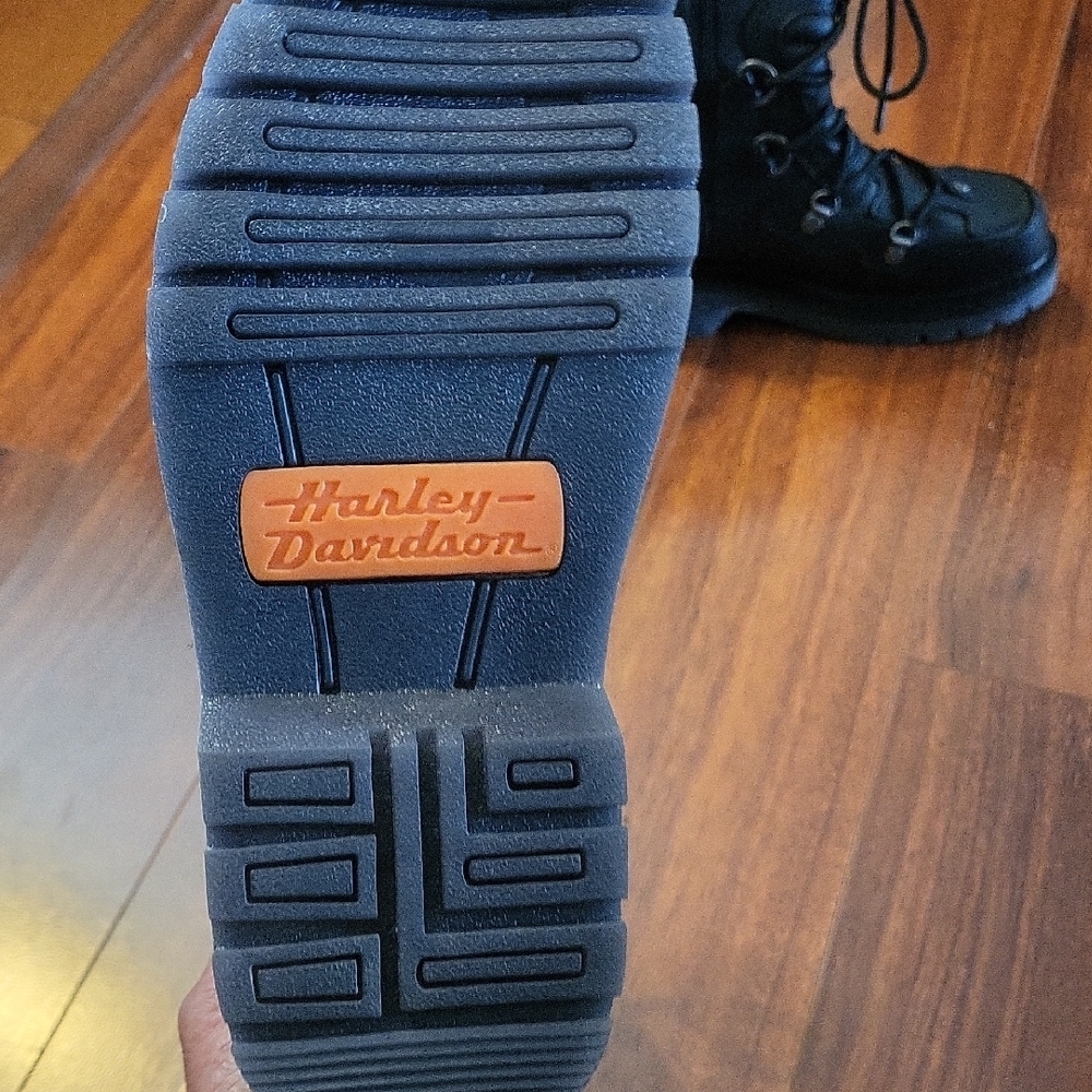 RARE!!Harley-Davidson Women's Riding Boots Size 6 Motocross - Picture 4 of 6